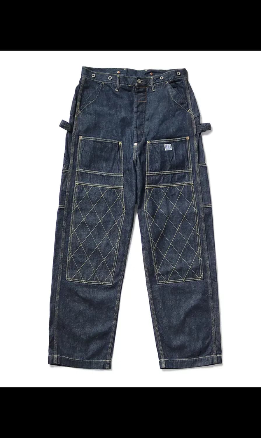 [4] 캐피탈 럼버팬츠 데님 인디고  상품이미지1