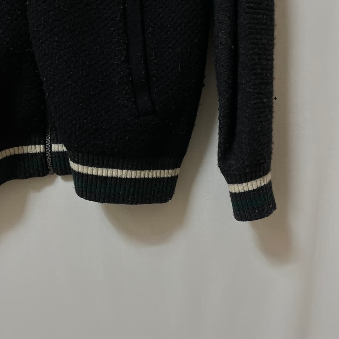 장 미쉘 바스키아 니트 집업 자켓 M/95 상품이미지3