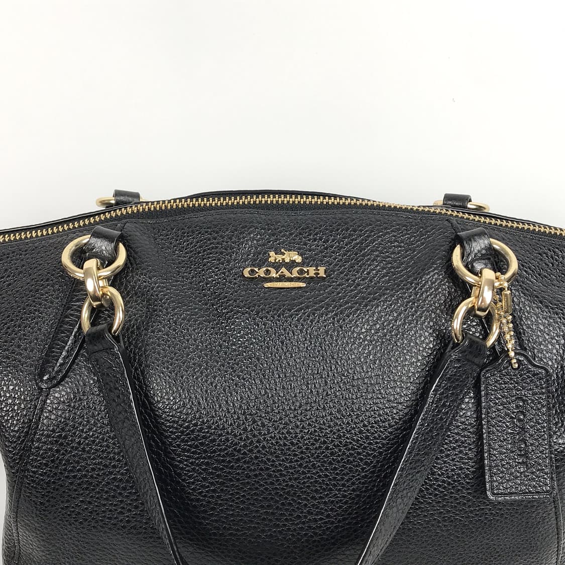 코치 COACH 가죽 2way 토트 백 숄더백 여성 가방 상품이미지3