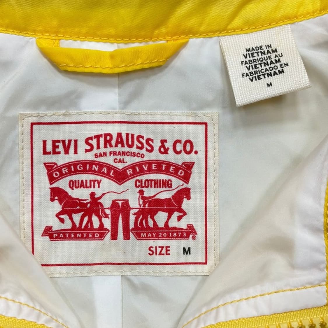 리바이스 배색 바람막이 v2064  상품이미지7