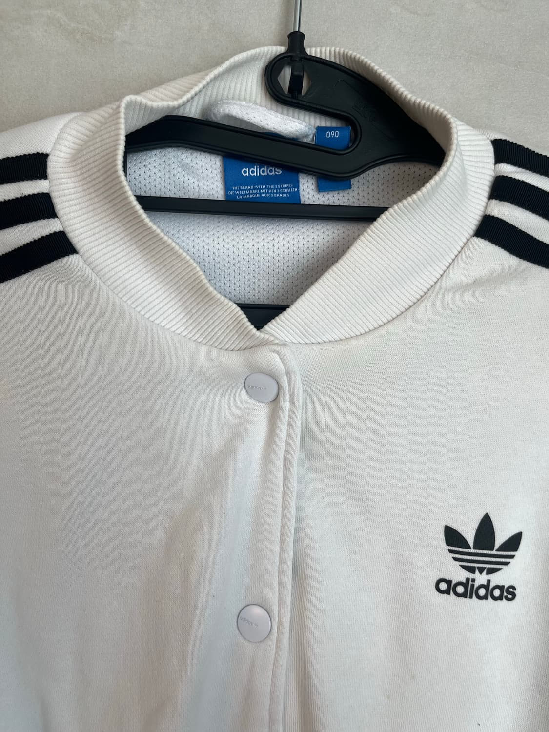 아디다스 파이어버드 흰,검 자켓 (90) 상품이미지4