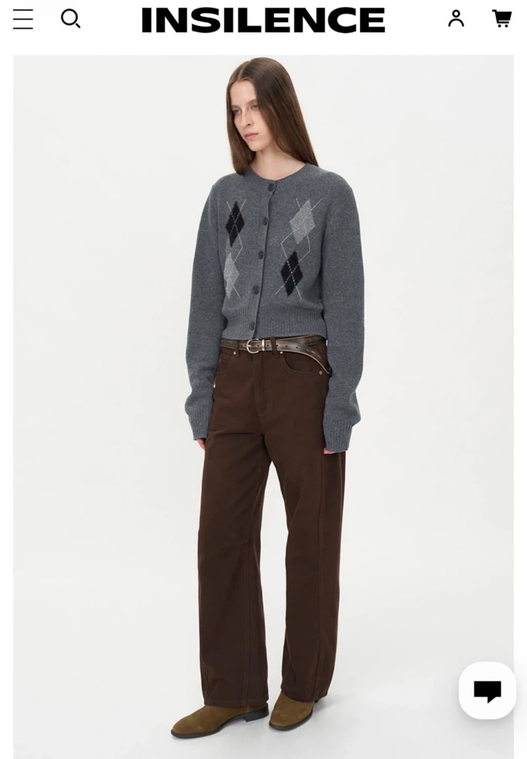 새상품) 인사일런스 데님 팬츠,청바지 상품이미지6