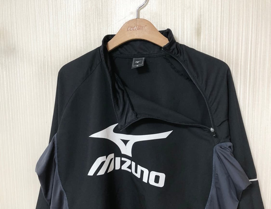 미즈노(MIZUNO) 빅로고 경량 하이넥피스테/웜업바막 XL 상품이미지6