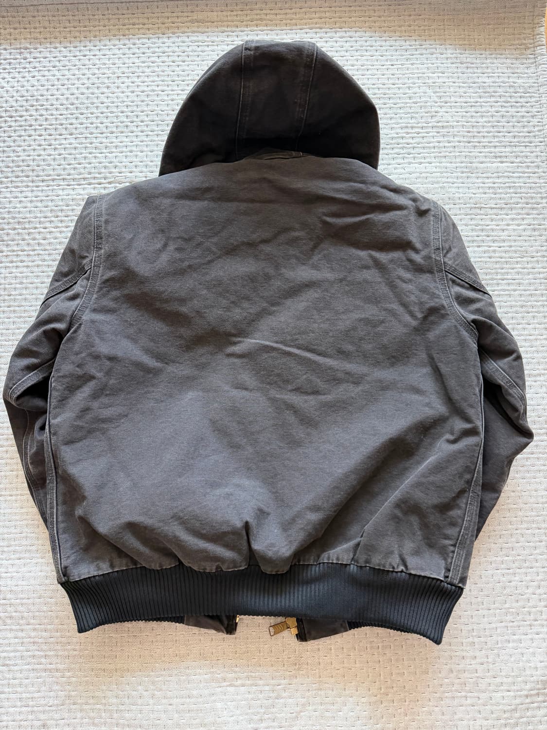 [M] 칼하트 j130 샌드스톤 덕 액티브 자켓 블랙 상품이미지2