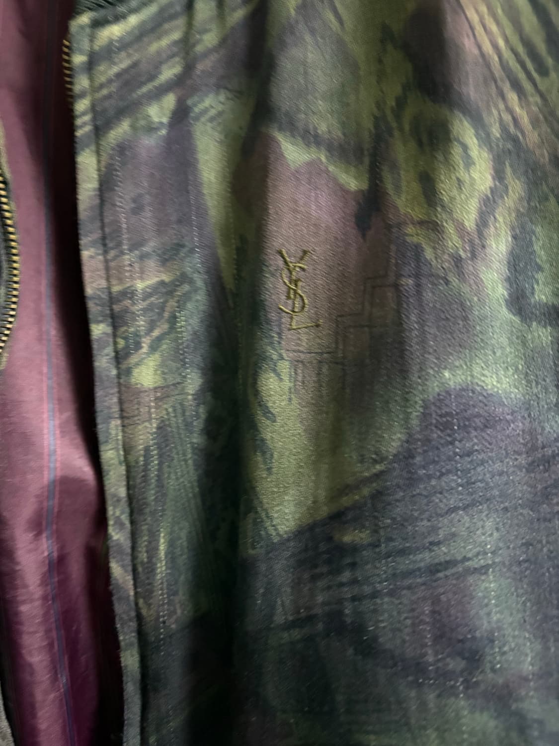 YSL 리얼트리 빈티지 블루종 자켓 상품이미지2