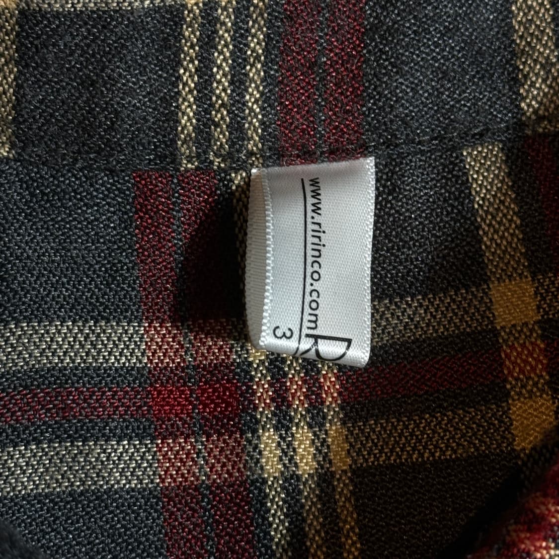 빈티지 체크포인트 셔츠 원피스 상품이미지3