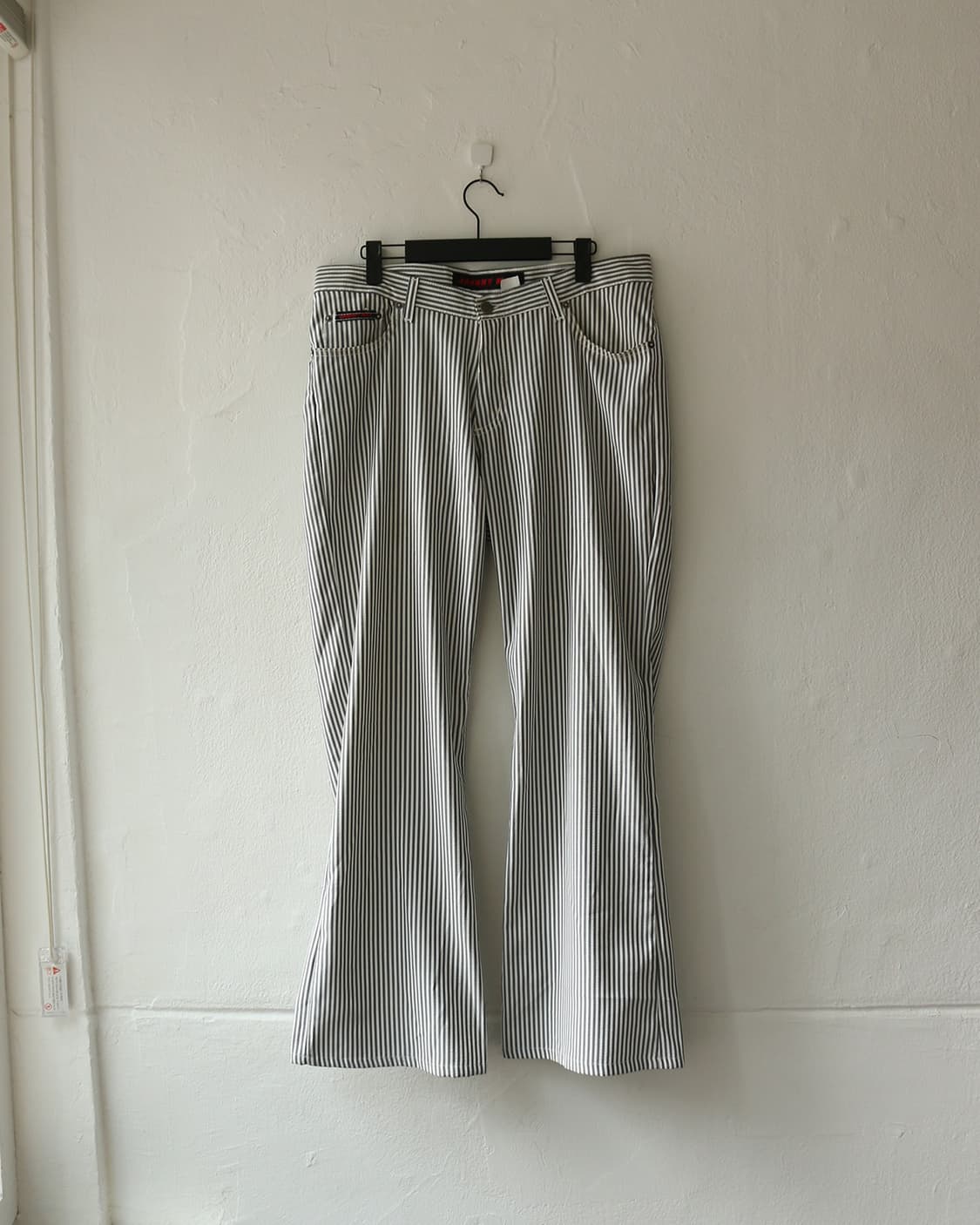  빈티지 핀스트라이프 플레어 팬츠 상품이미지3