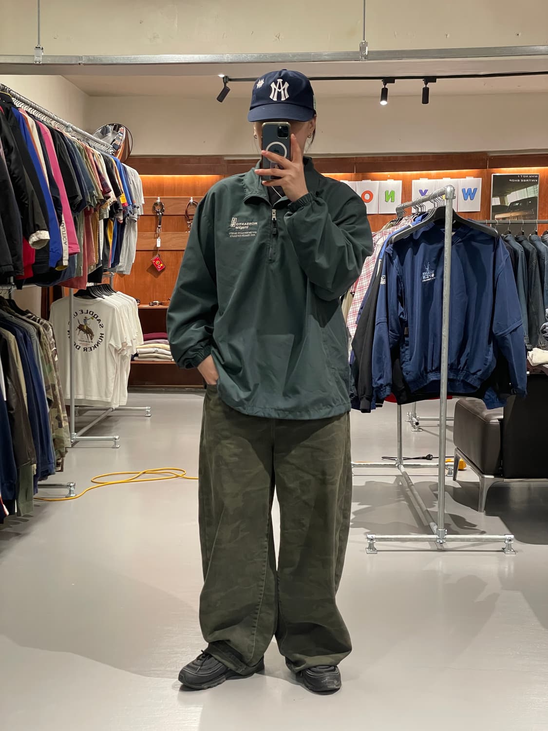 빈티지 아노락 바람막이 자켓   상품이미지3