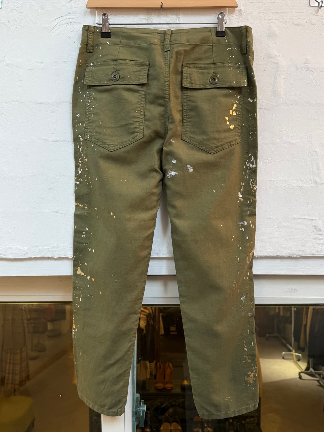 The Great 실버 골드 스플래터 퍼티그 팬츠 27 상품이미지8