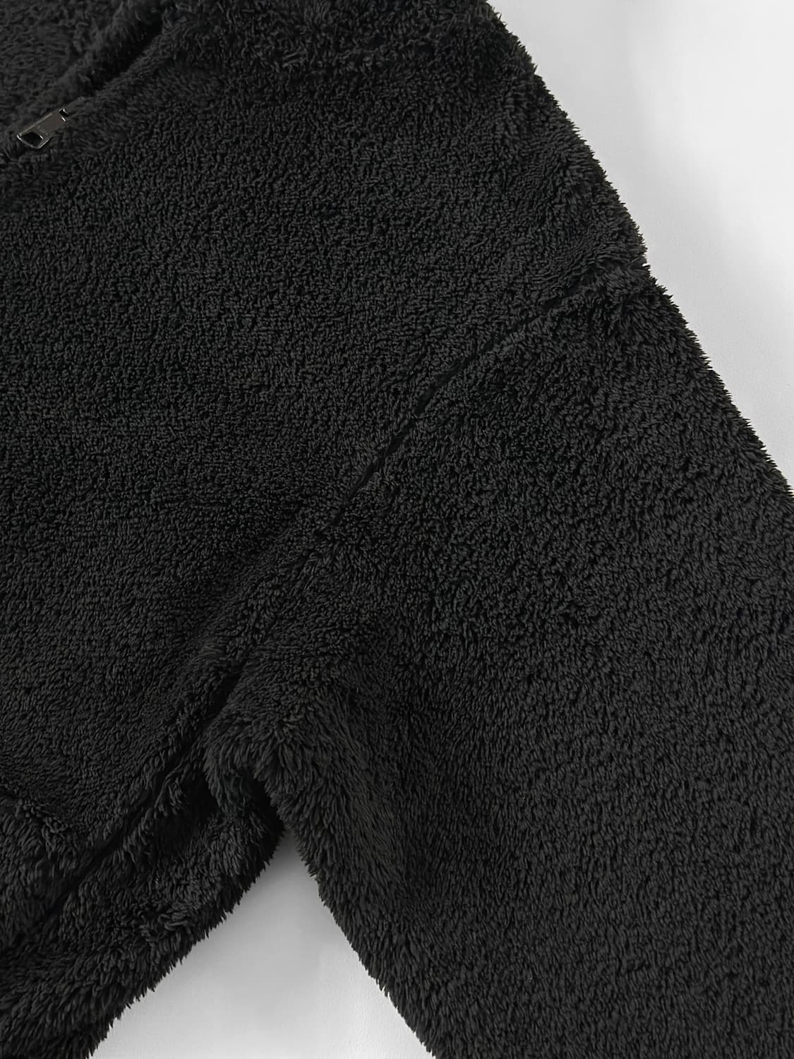 요지 야마모토 리빙 블랙 플리스 자켓 상품이미지5