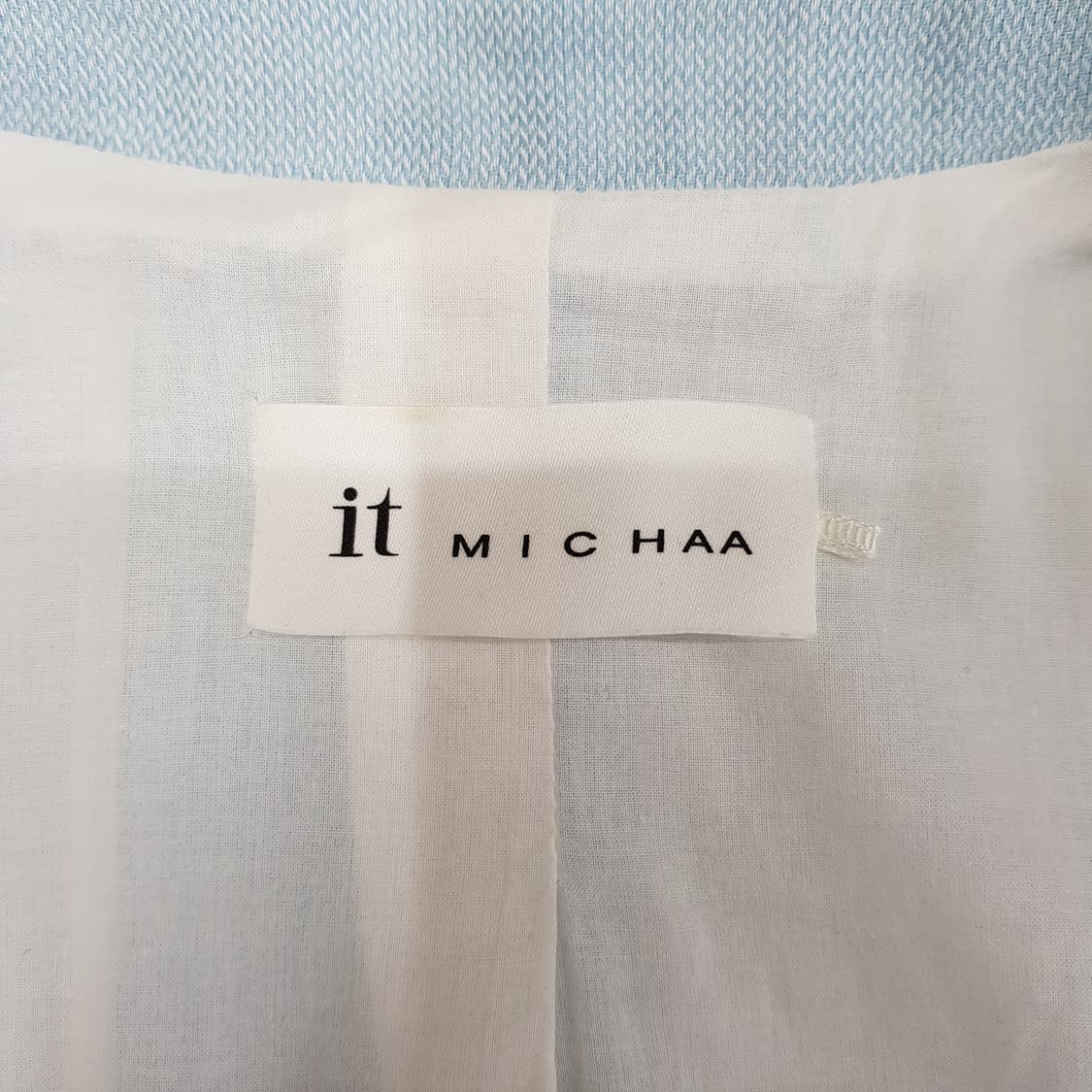 잇미샤 2023 린넨 블렌드 더블 버튼 자켓 S사이즈 상품이미지8