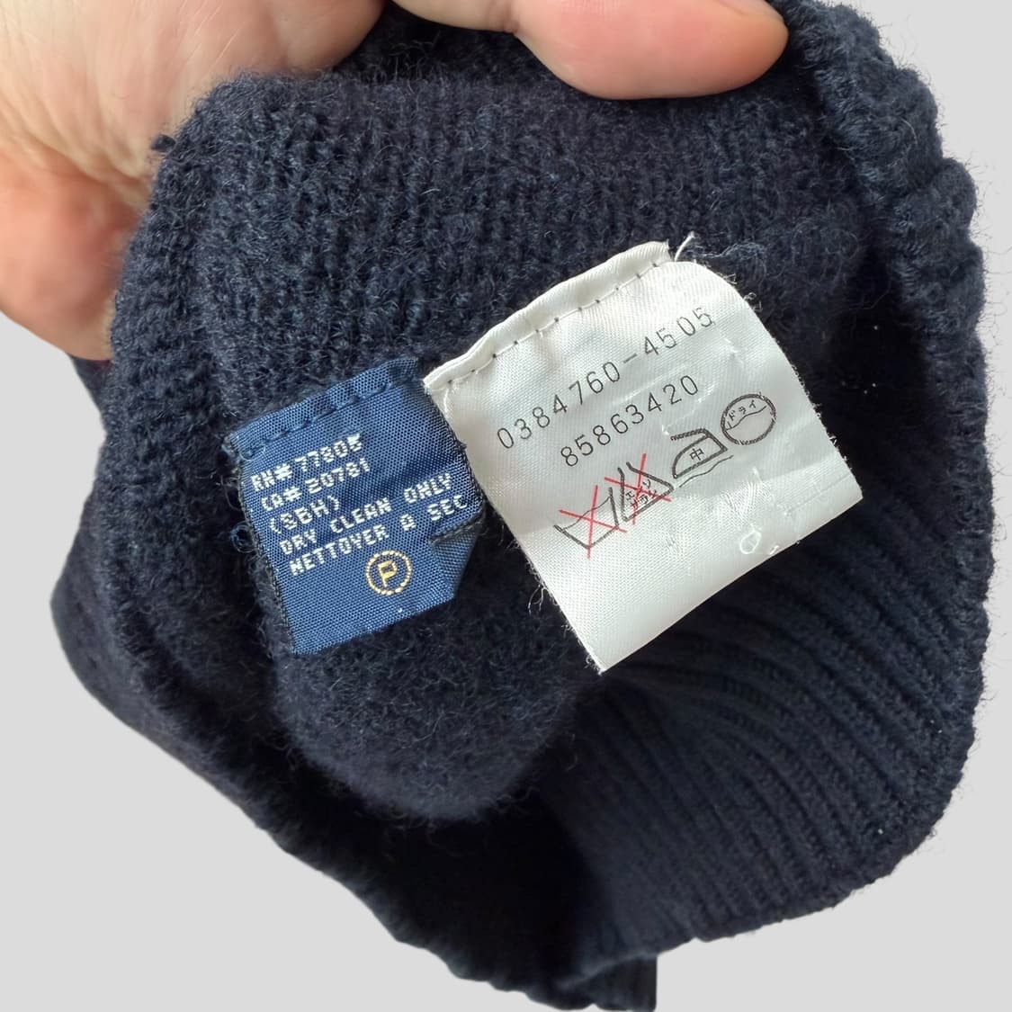 (L)타미힐피거 아가일 니트 조끼 상품이미지7