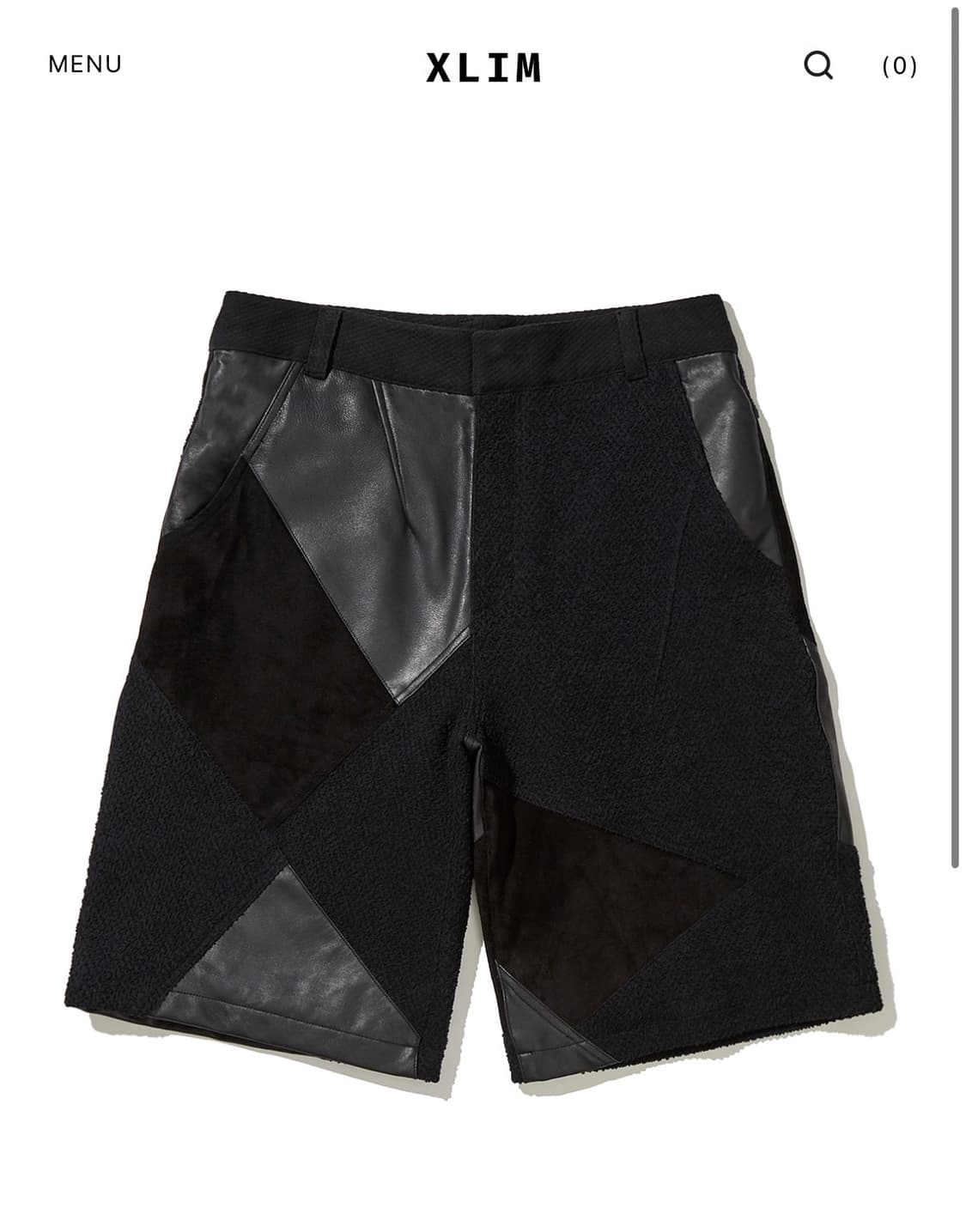 [구매] 엑슬림 ep.4 01 쇼츠 블랙 상품이미지1