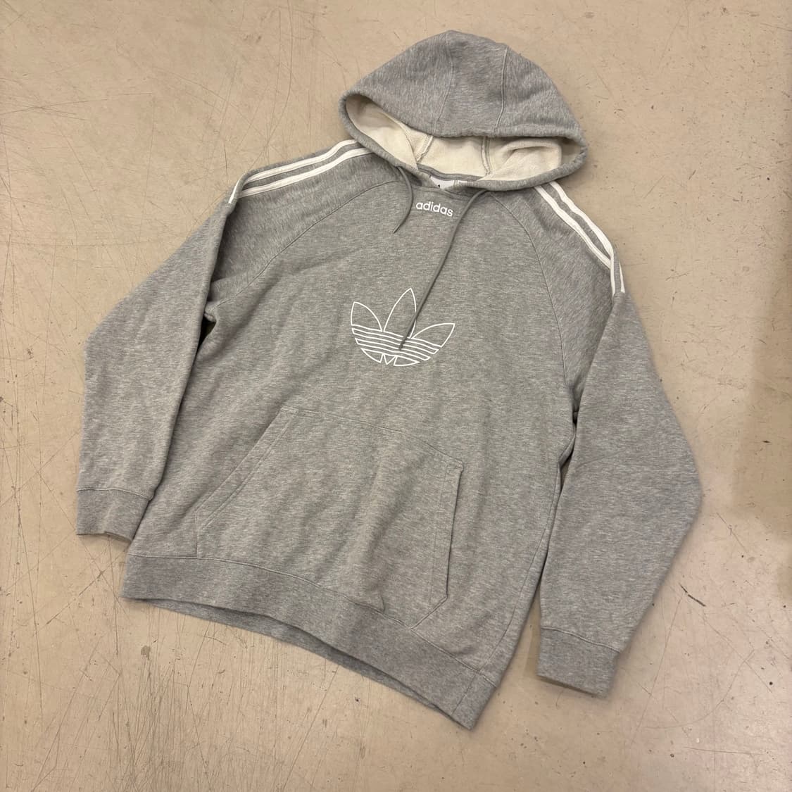 아디다스 트레포일 빅로고 후드티 상품이미지1