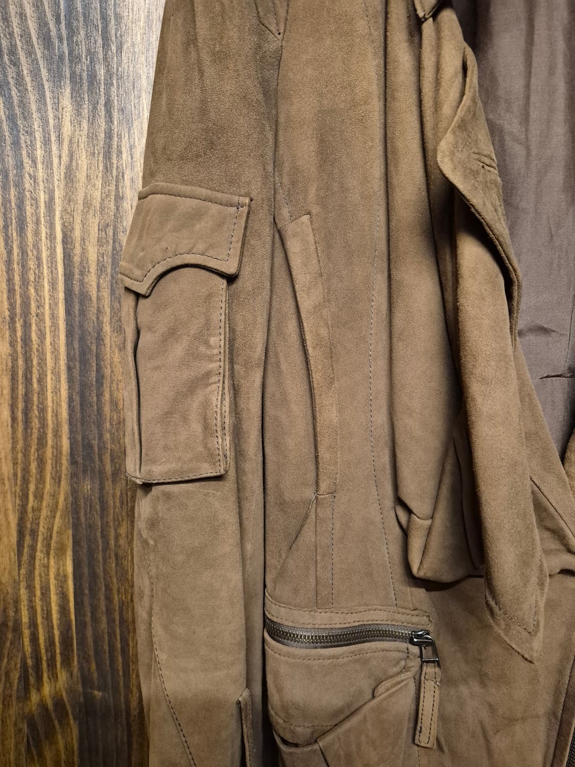 VINTAGE BROWN DETAIL JACKET  상품이미지4