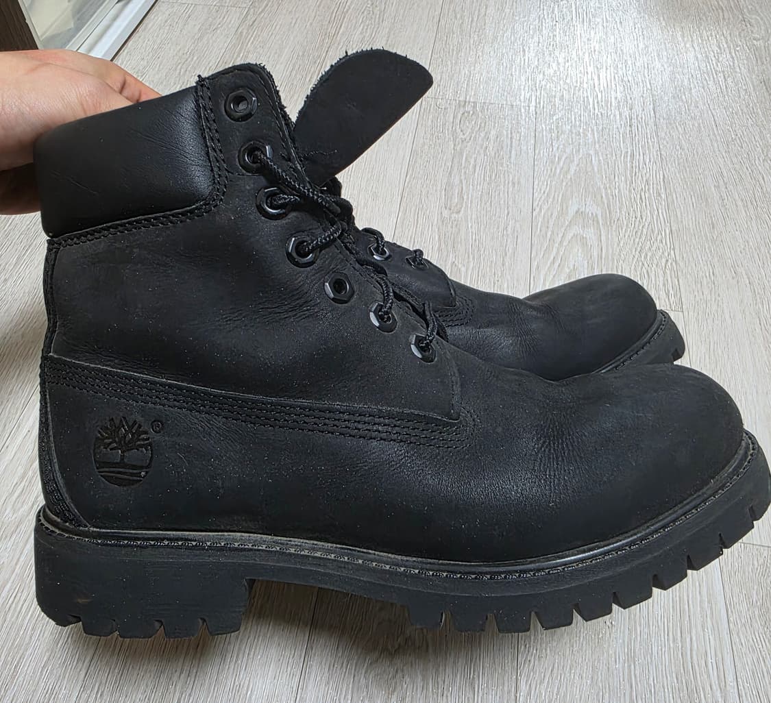 [250~255]팀버랜드 6인치 워터프루프 프리미엄 블랙부츠 상품이미지5