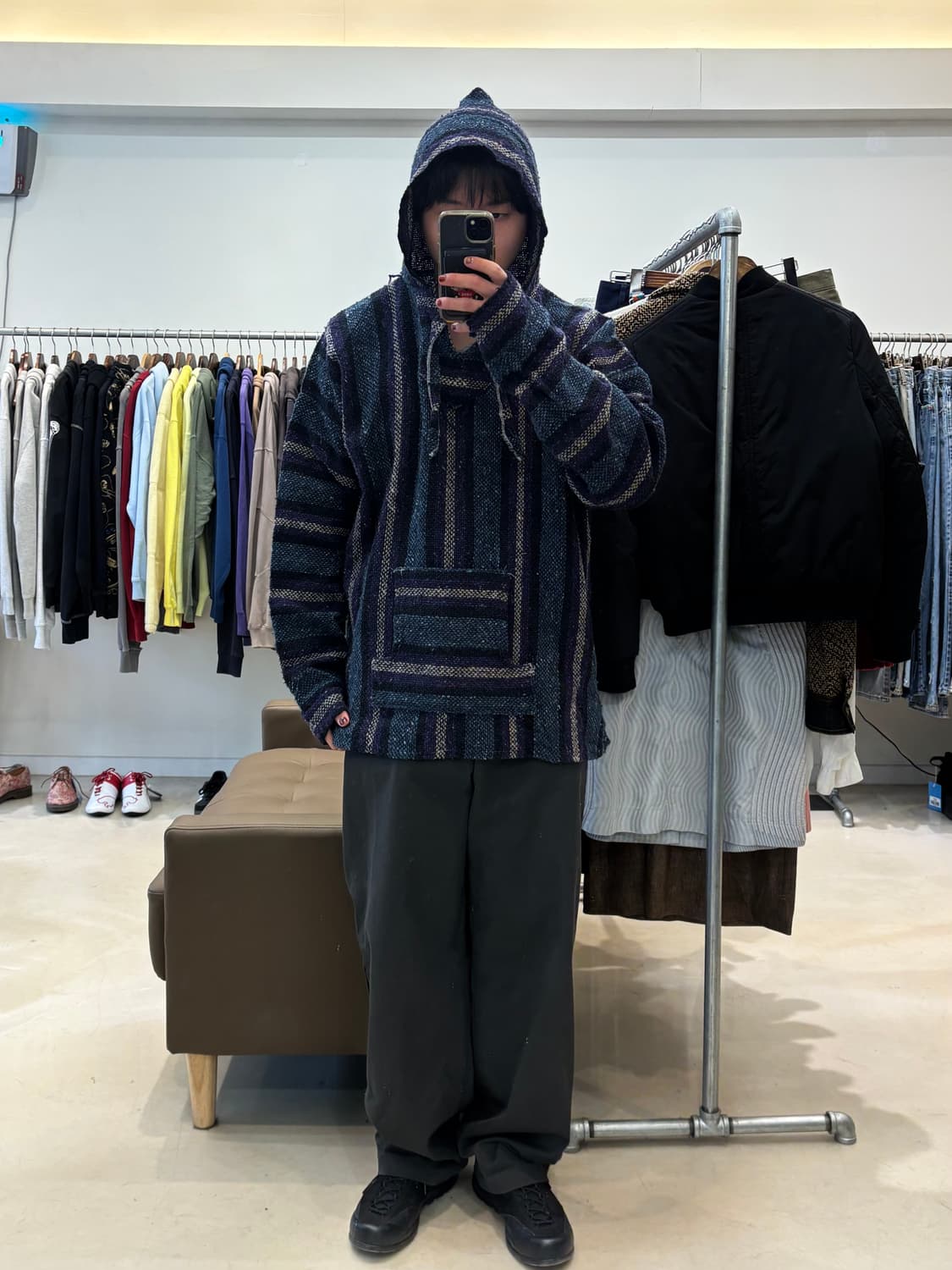 Frank’s Textiles 멕시칸 바하 풀오버 후드 상품이미지8