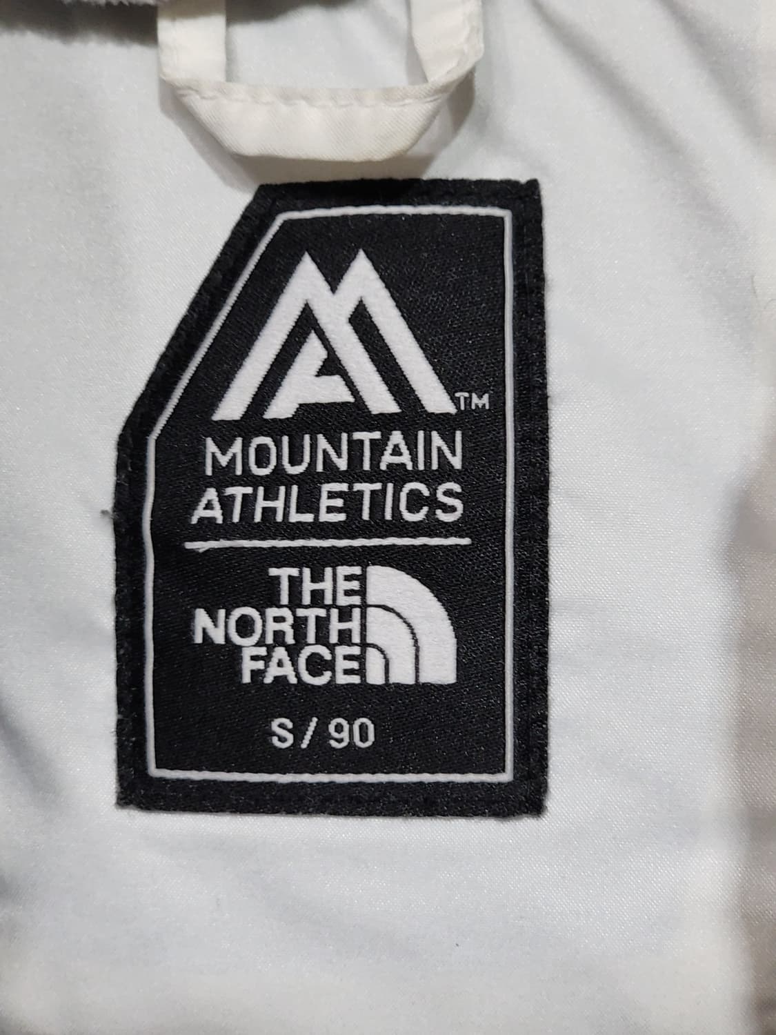 (S) 노스페이스 다운 롱패딩 점퍼 화이트 오리털 패딩코트  상품이미지3