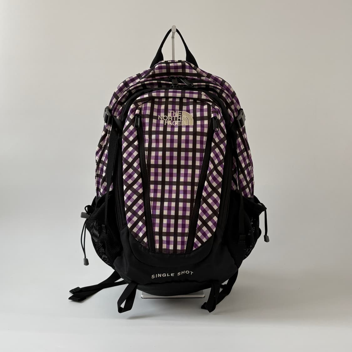 노스페이스 THE NORTH FACE 싱글샷 20L 퍼플체크 상품이미지1