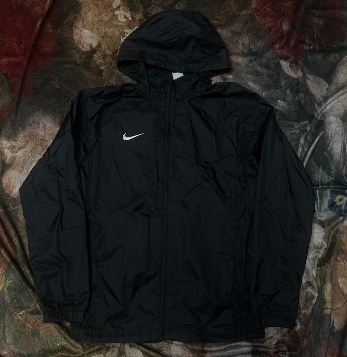 나이키 빈티지 스우시 스몰로고 블랙후드바람막이 95 상품이미지1