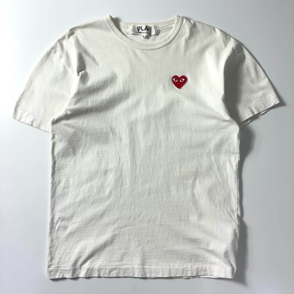 Comme de garsons  꼼데가르송 레드와펜 반팔 티셔츠  상품이미지1