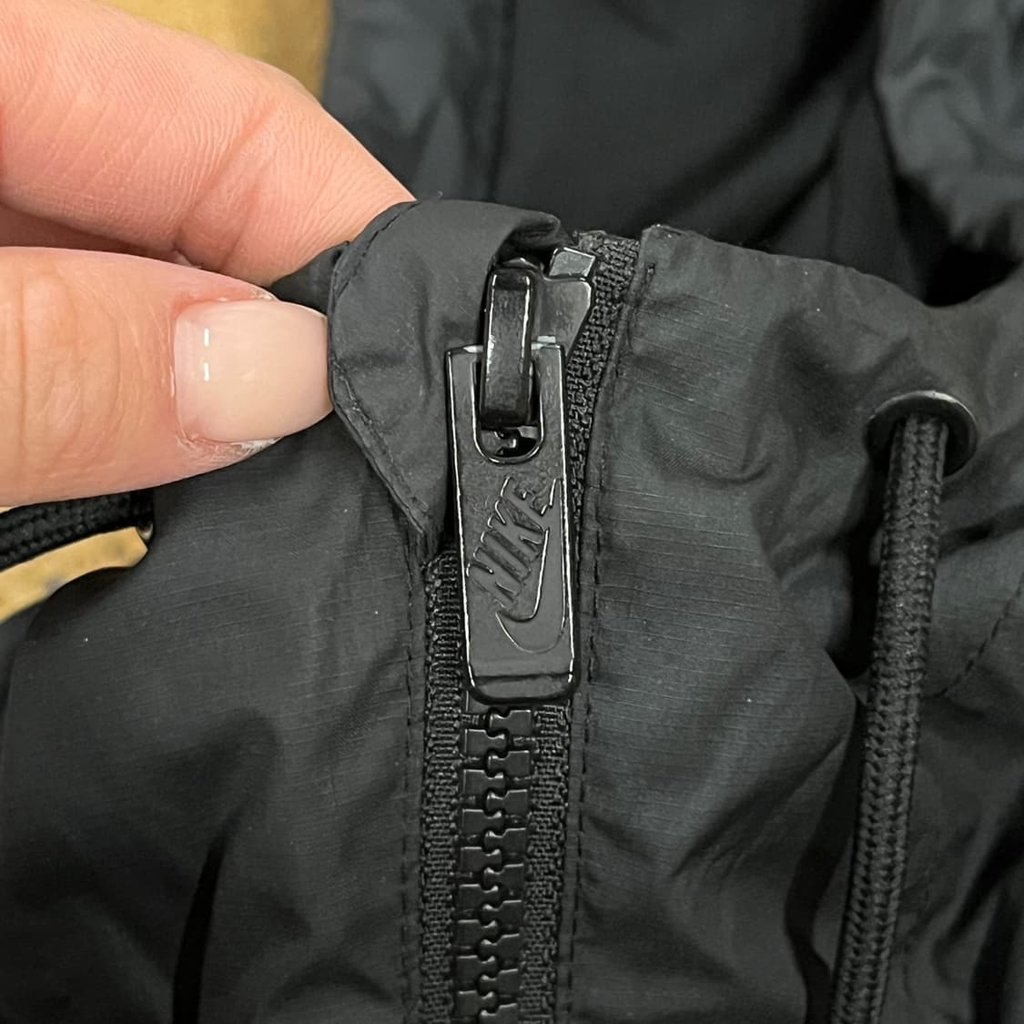 [정품/XL] 나이키 블랙 후드 바람막이 자켓 b14 상품이미지7