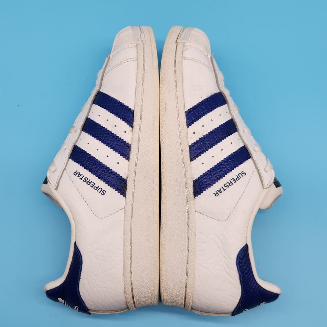 oo 아디다스 슈퍼스타 흰파 여성운동화235  상품이미지5