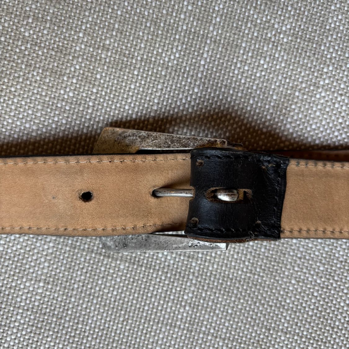 발망 스터드 장식 가죽 벨트 90사이즈 상품이미지6