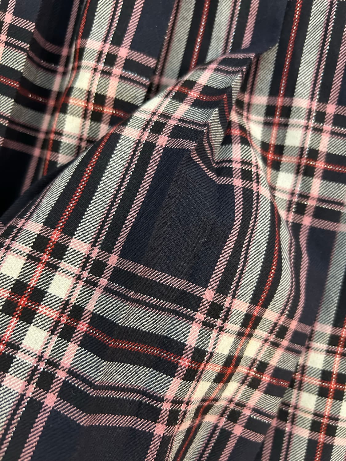 체크 스커트 상품이미지2