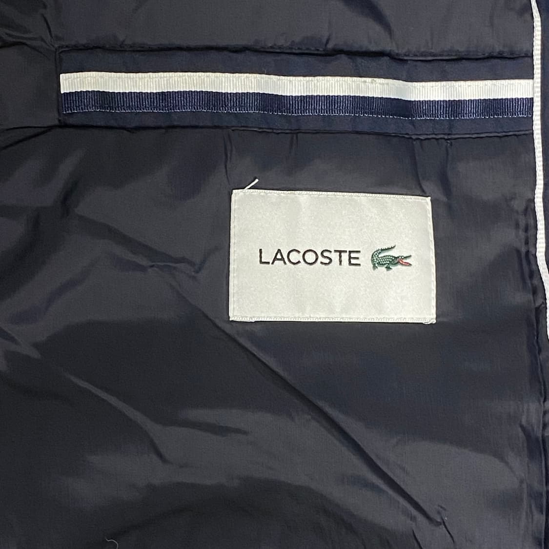 라코스테 블루종 자켓 네이비 S 상품이미지7