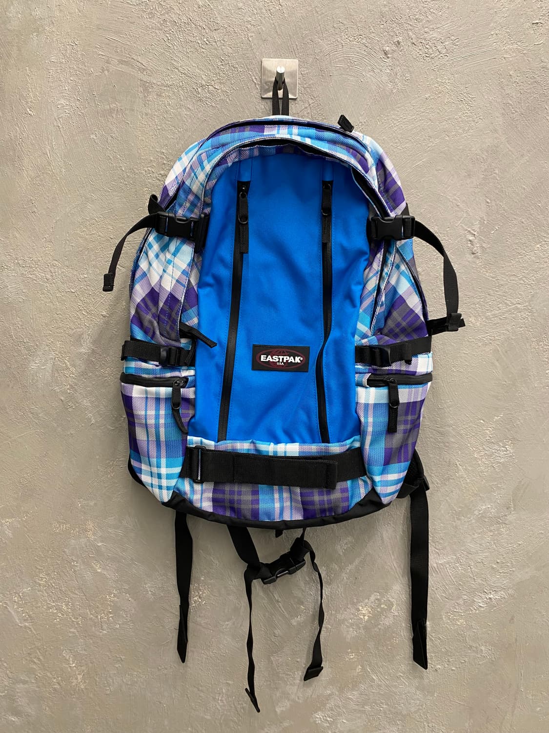 [40*51] Eastpak 이스트팩 일본,영국 한정 체크 백팩 상품이미지1