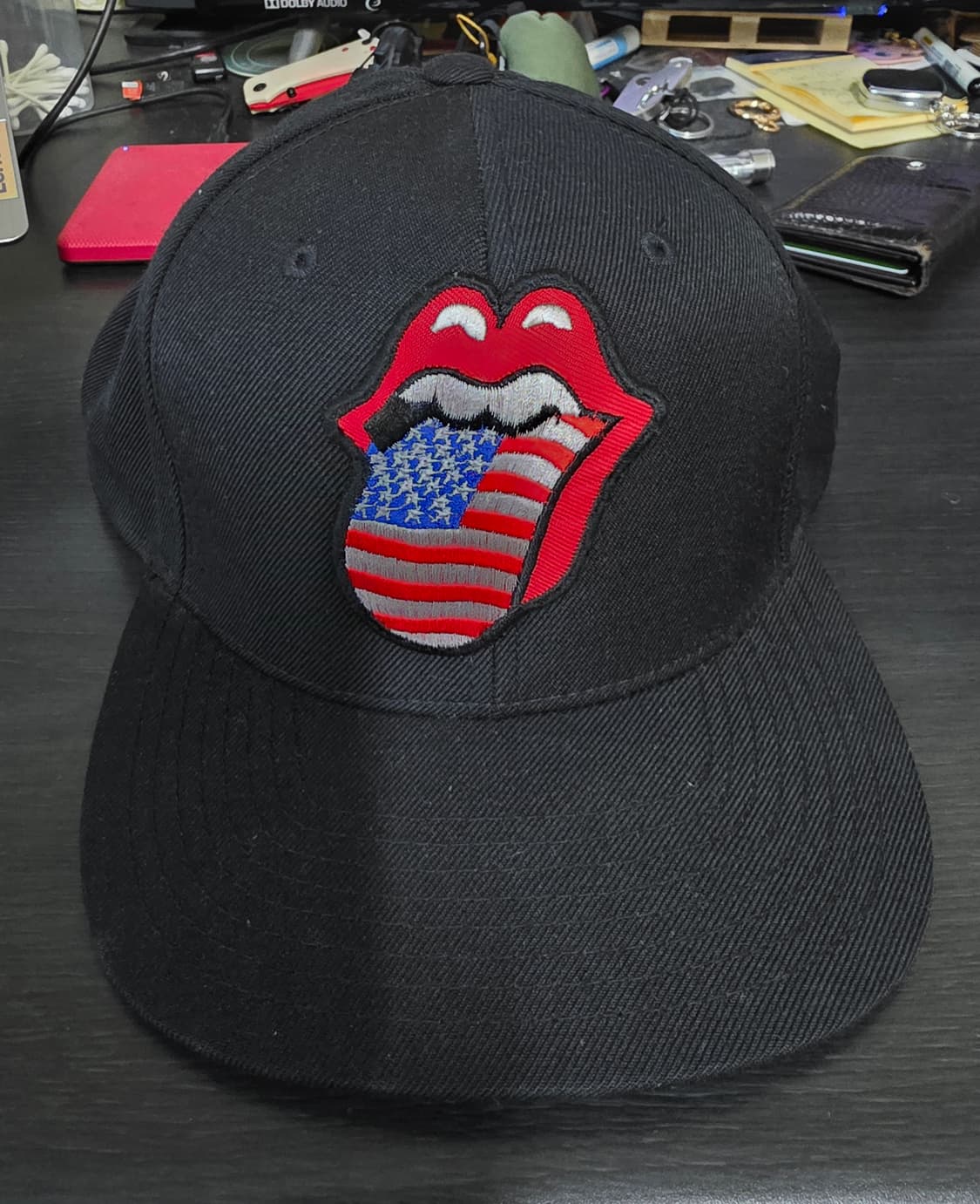 롤링 스톤즈 블랙 볼캡 상품이미지1