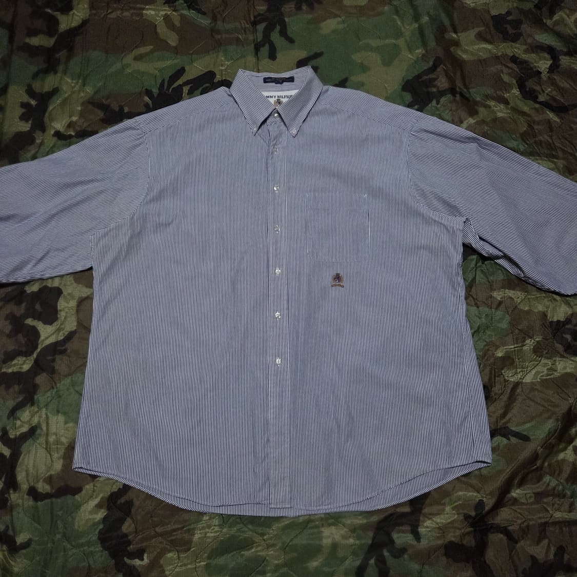 90s Vintage Tommy Hilfiger Dress Shirt 상품이미지2