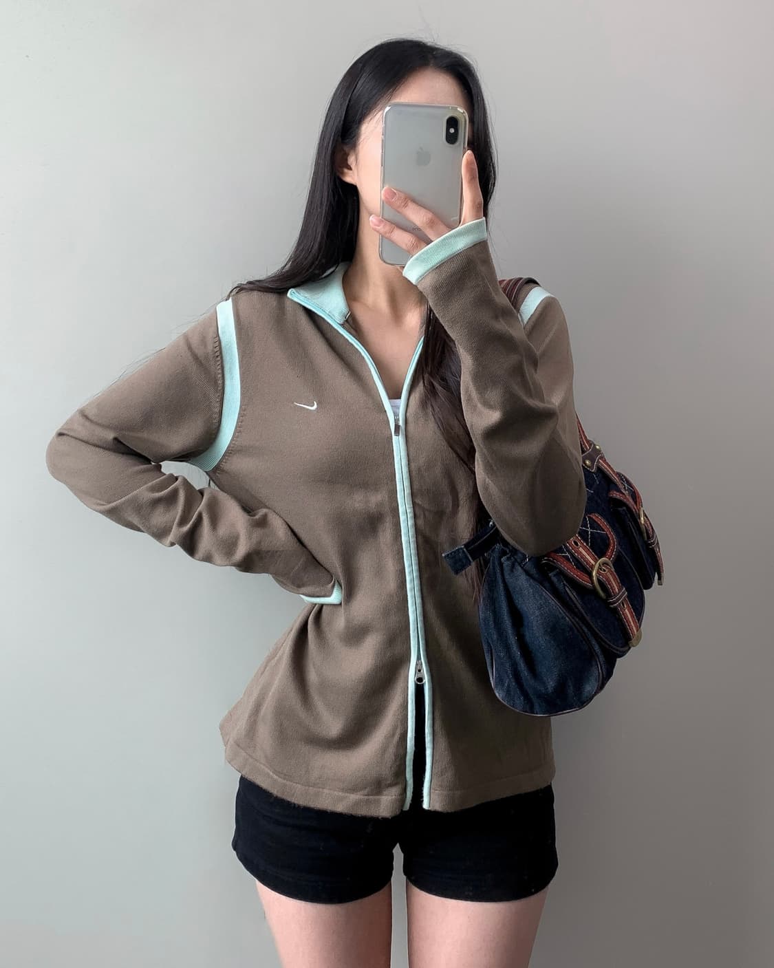 나이키 니트 집업 상품이미지2