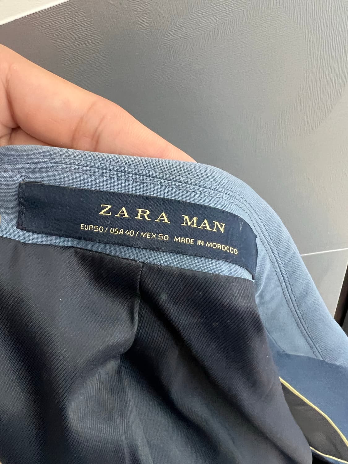 Zara 자라 하늘색 수트 상품이미지2
