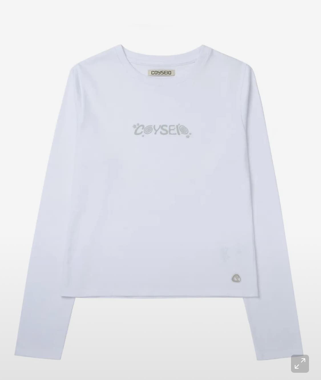 코이세이오 LITTLE STARS LONGSLEEVES WHITE 상품이미지1