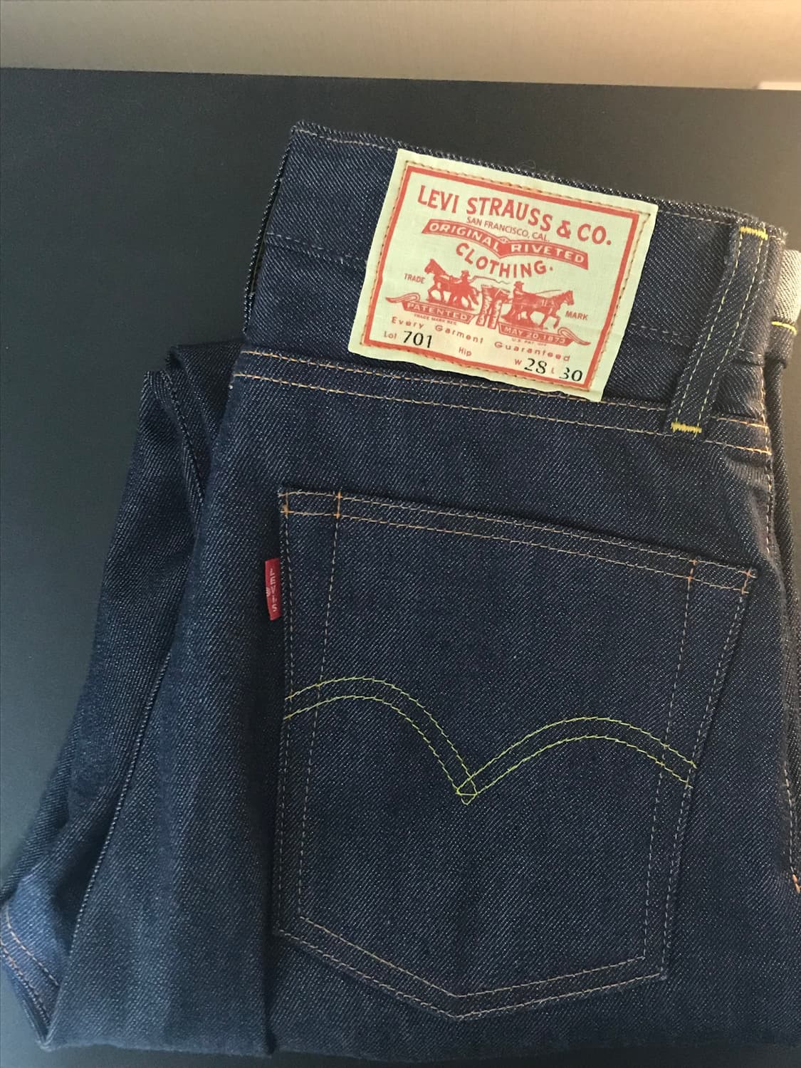 리바이스50701 28사이즈 [1회 착용] 상품이미지1