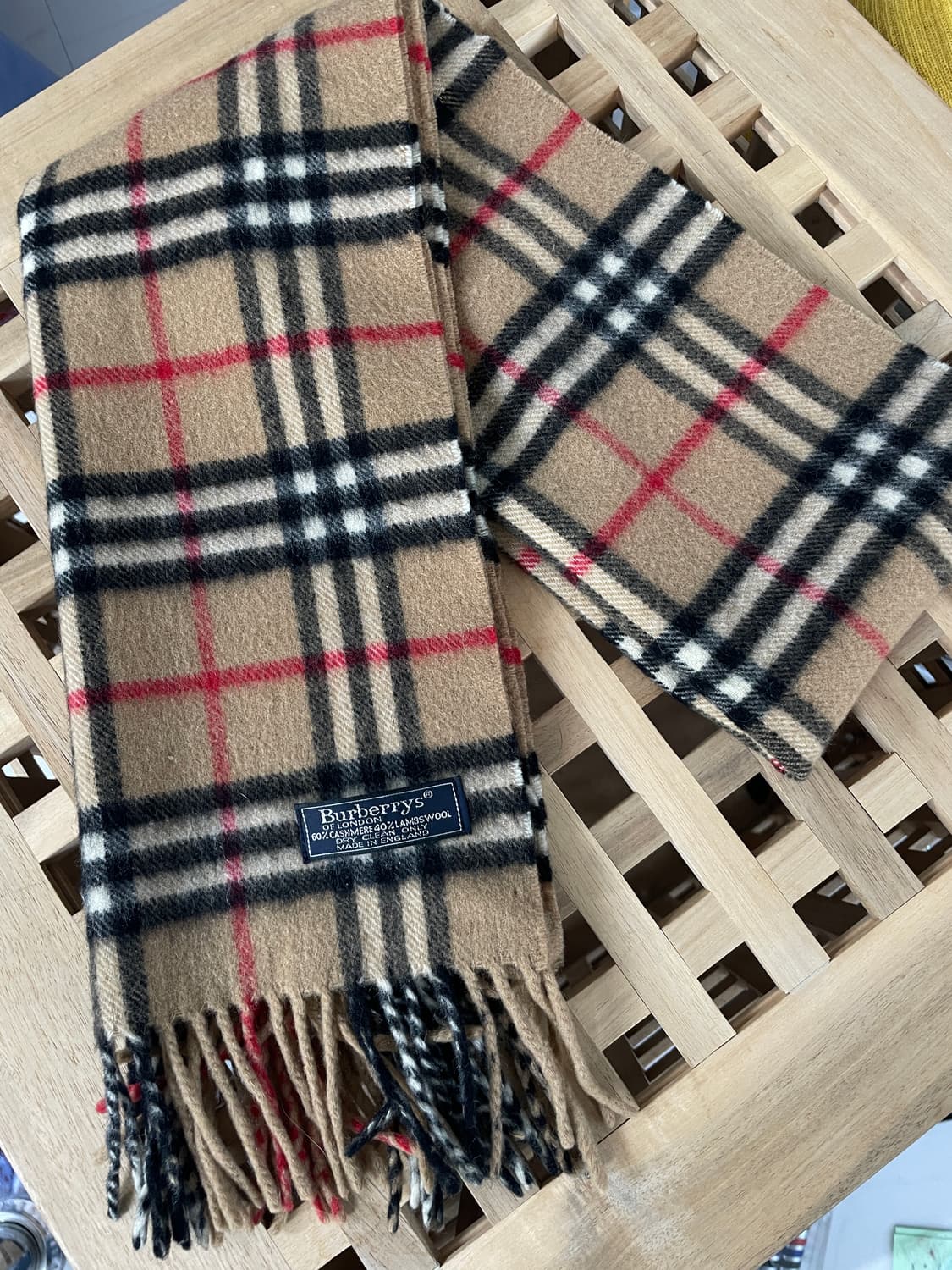 버버리 목도리(초등생) 상품이미지2