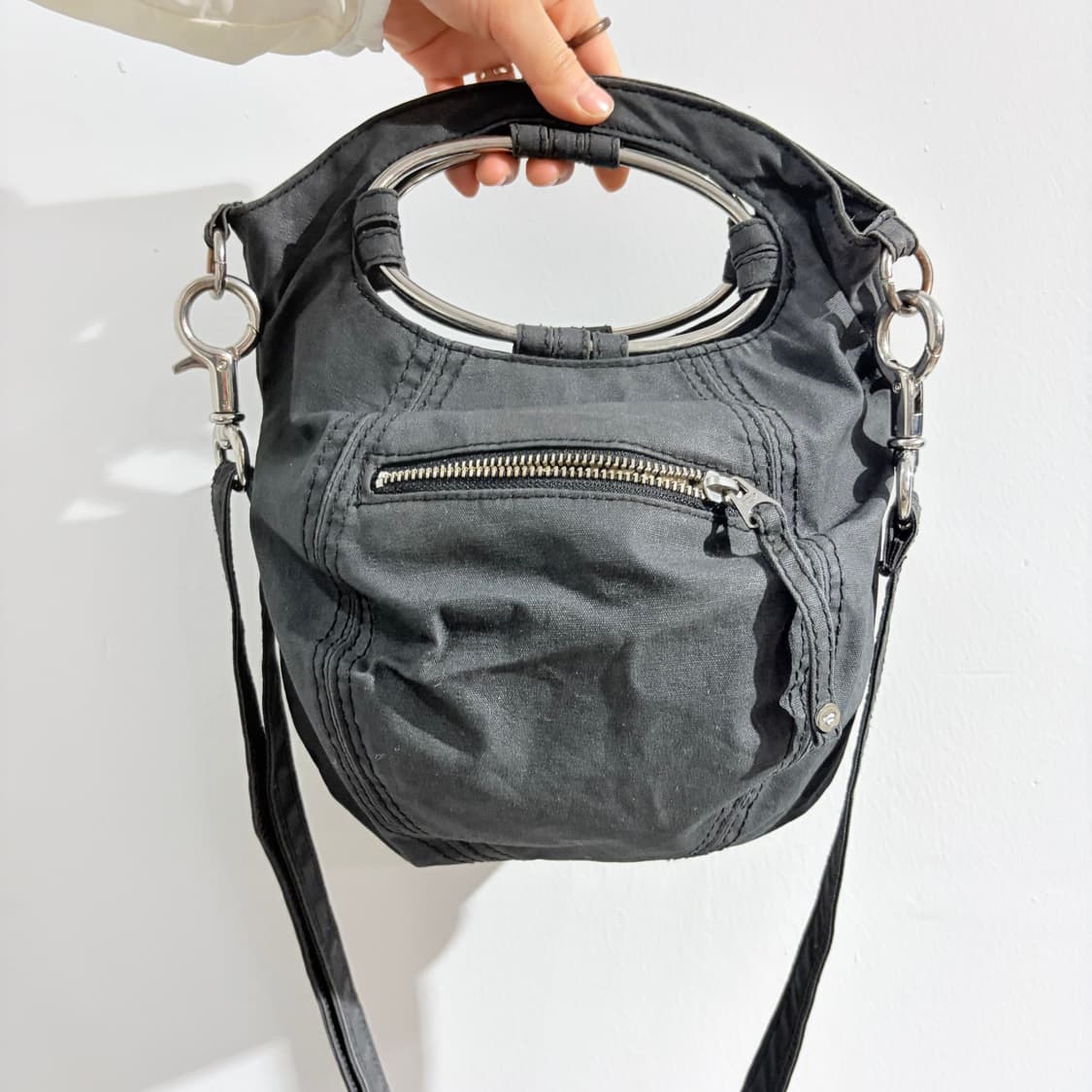 DIESEL 디젤 투웨이 캔버스 크로스백 가방 상품이미지8