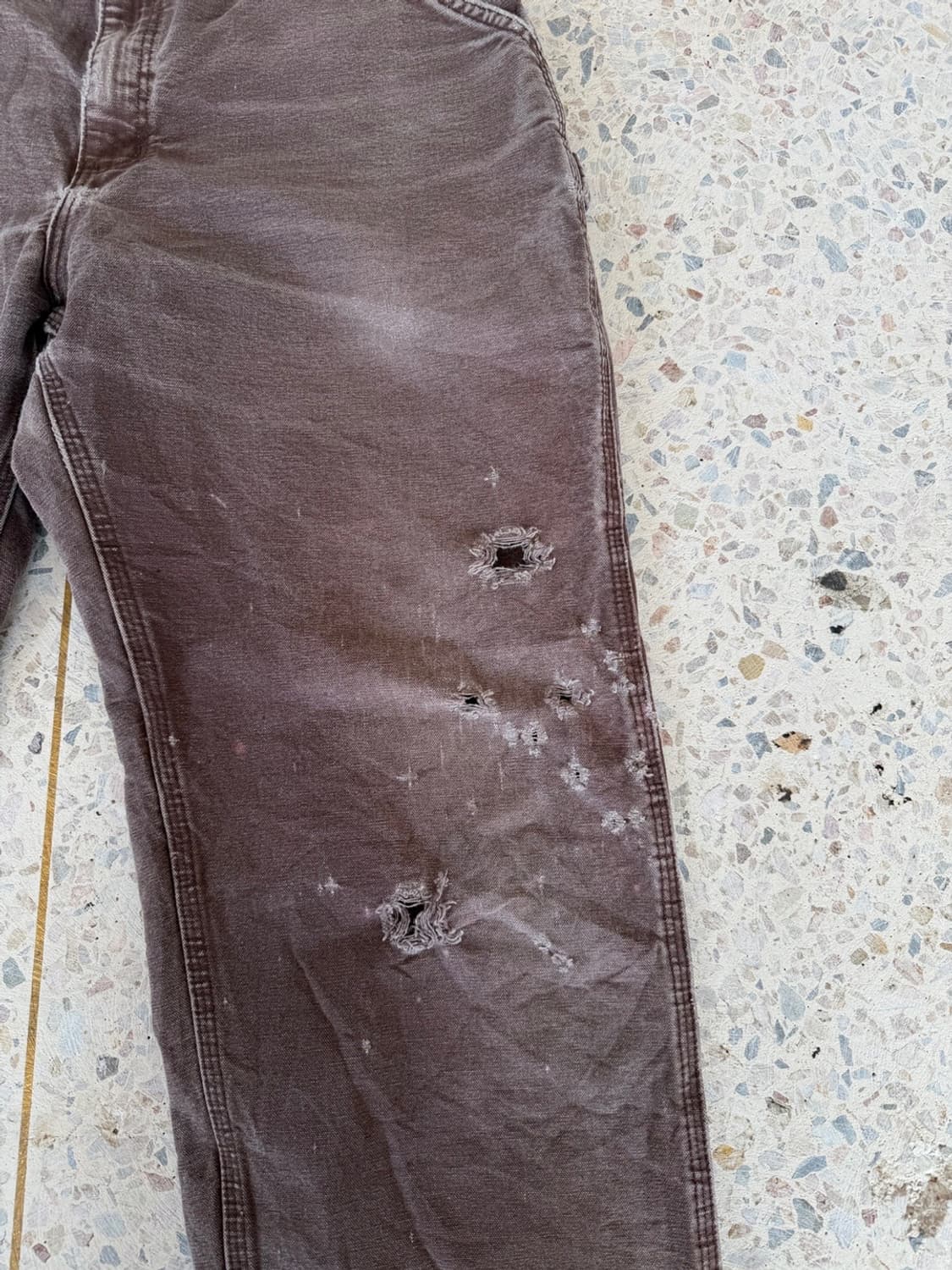 칼하트 카펜터 워크팬츠 브라운 상품이미지6