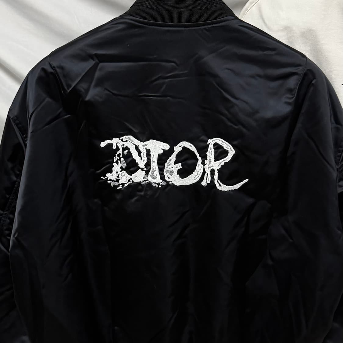 [S+급/54] 디올 X 피터도이그 백로고 블루종 봄버 자켓 상품이미지2