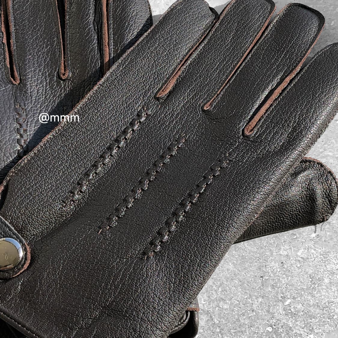 [Premium] 남자 사슴가죽 장갑 상품이미지8