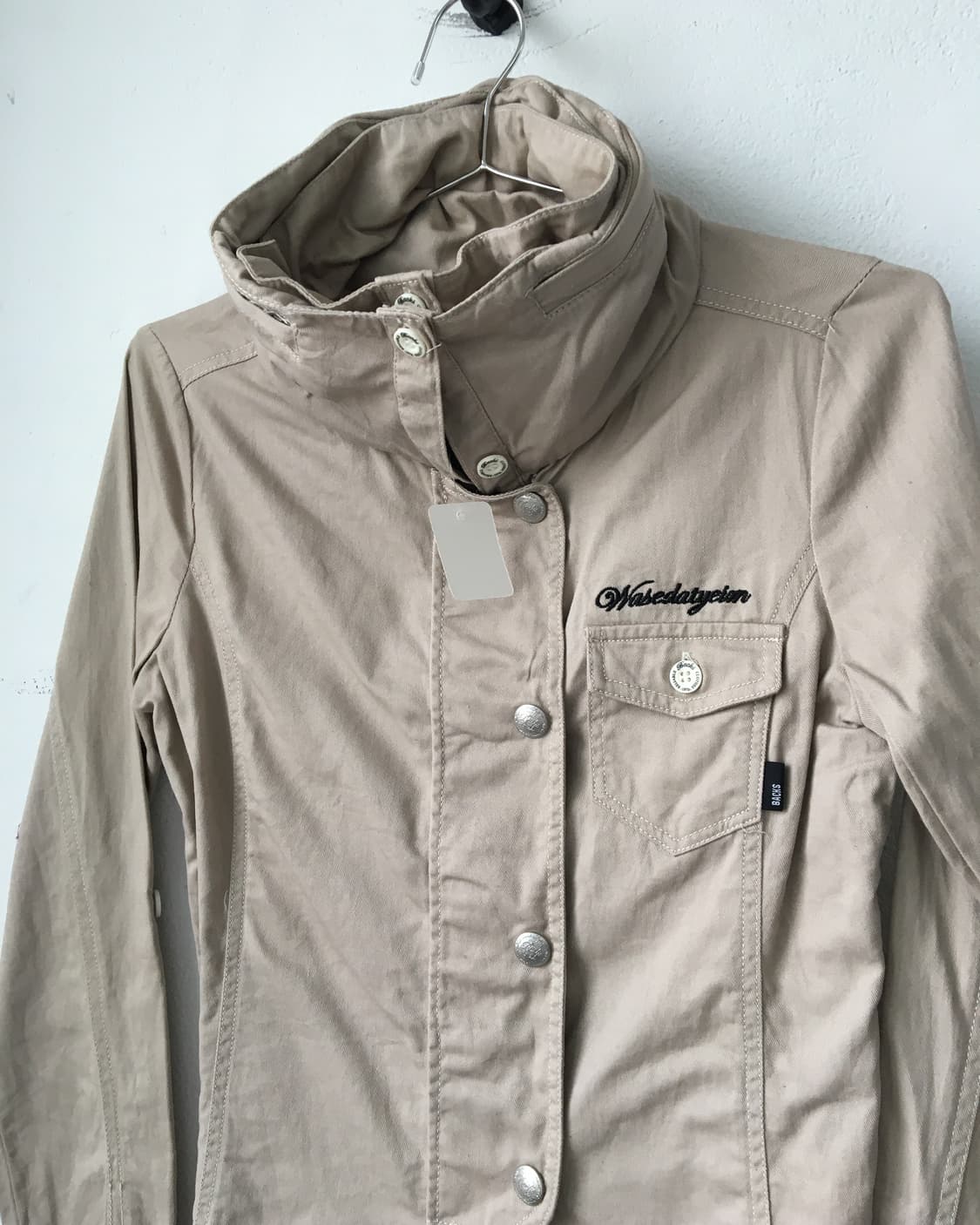 High neck shirt jacket 상품이미지4