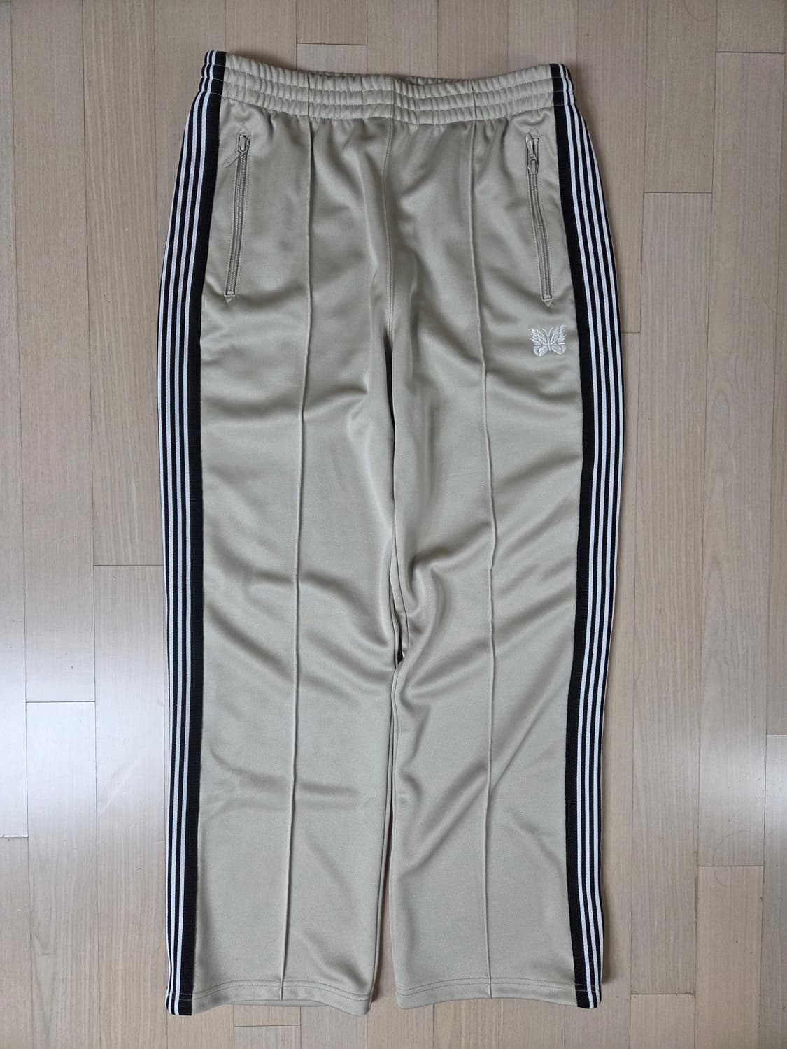 Needles 니들스 트랙 팬츠 베이지 M 상품이미지3