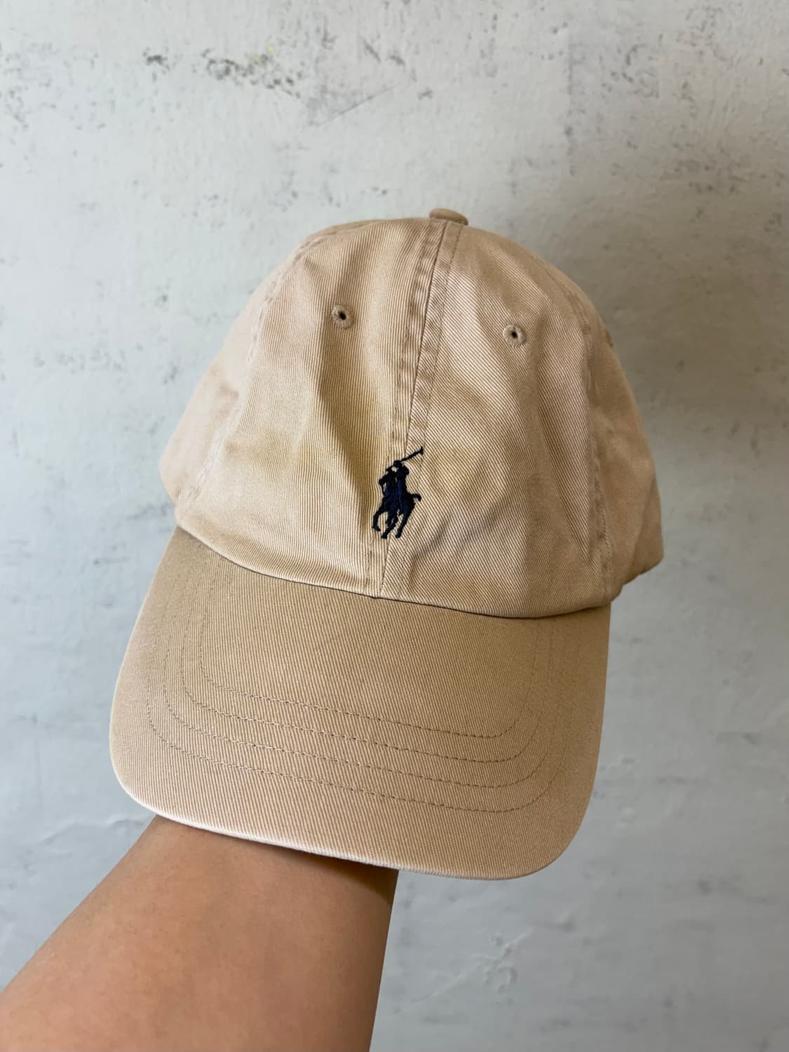 폴로랄프로렌 베이지 볼캡 상품이미지1