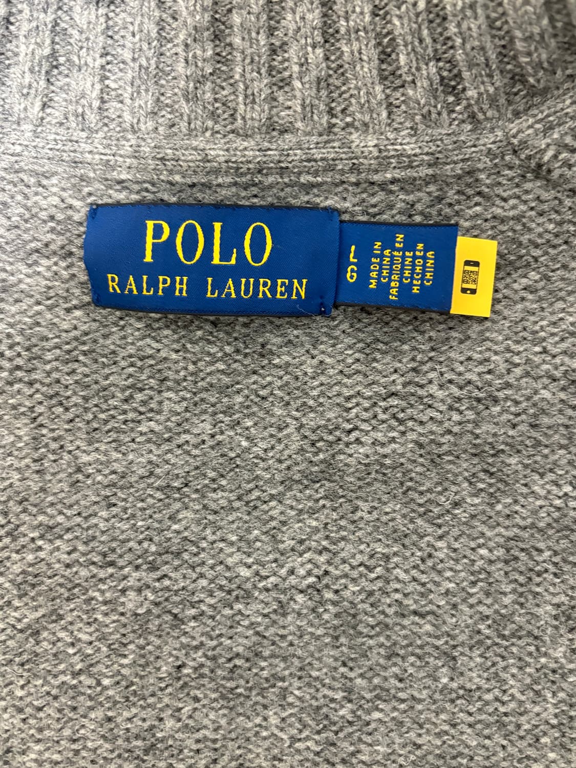 폴로 랄프로렌 니트 집업 L 상품이미지3