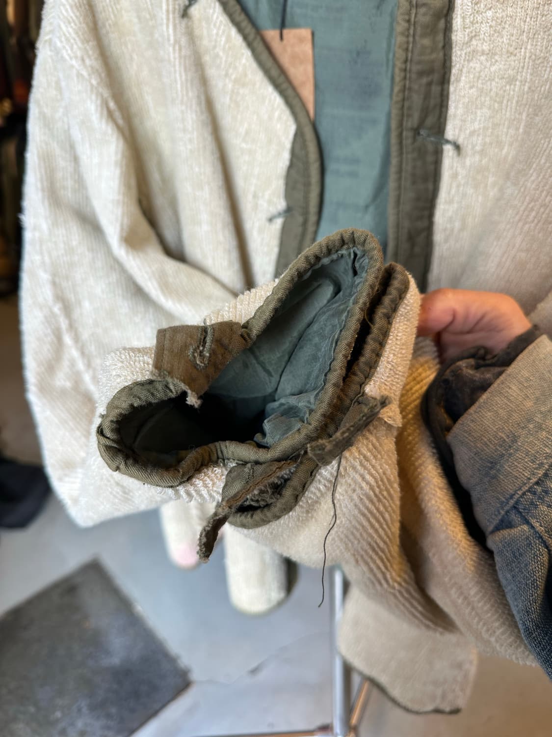 50s 미군 Us Army 오리지널 M51 파일 라이너 자켓 상품이미지5