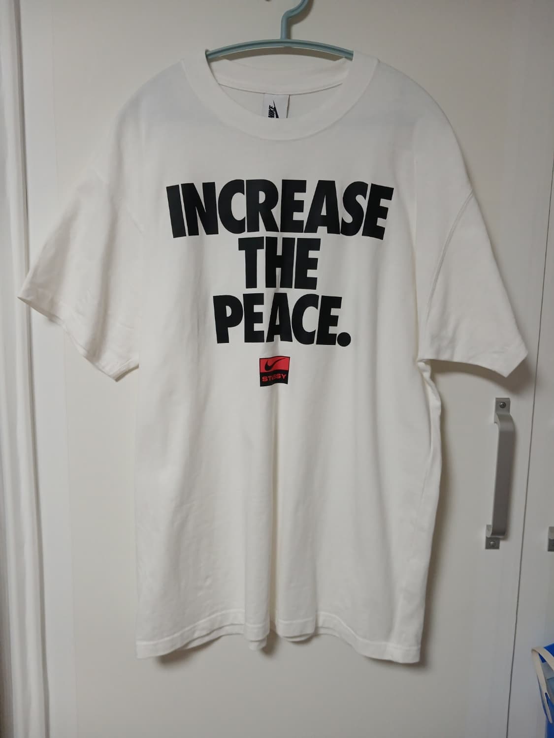 나이키 x 스투시 인크리즈 더 피스 티셔츠 아시아 m 상품이미지1