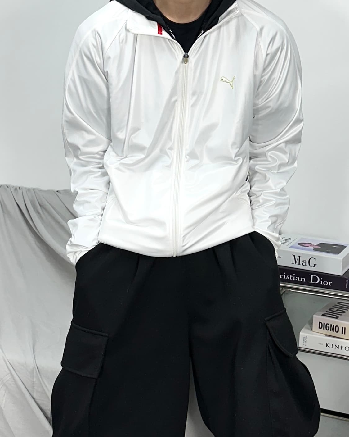 푸마 제펜 화이트 트랙탑 져지 XO 상품이미지1