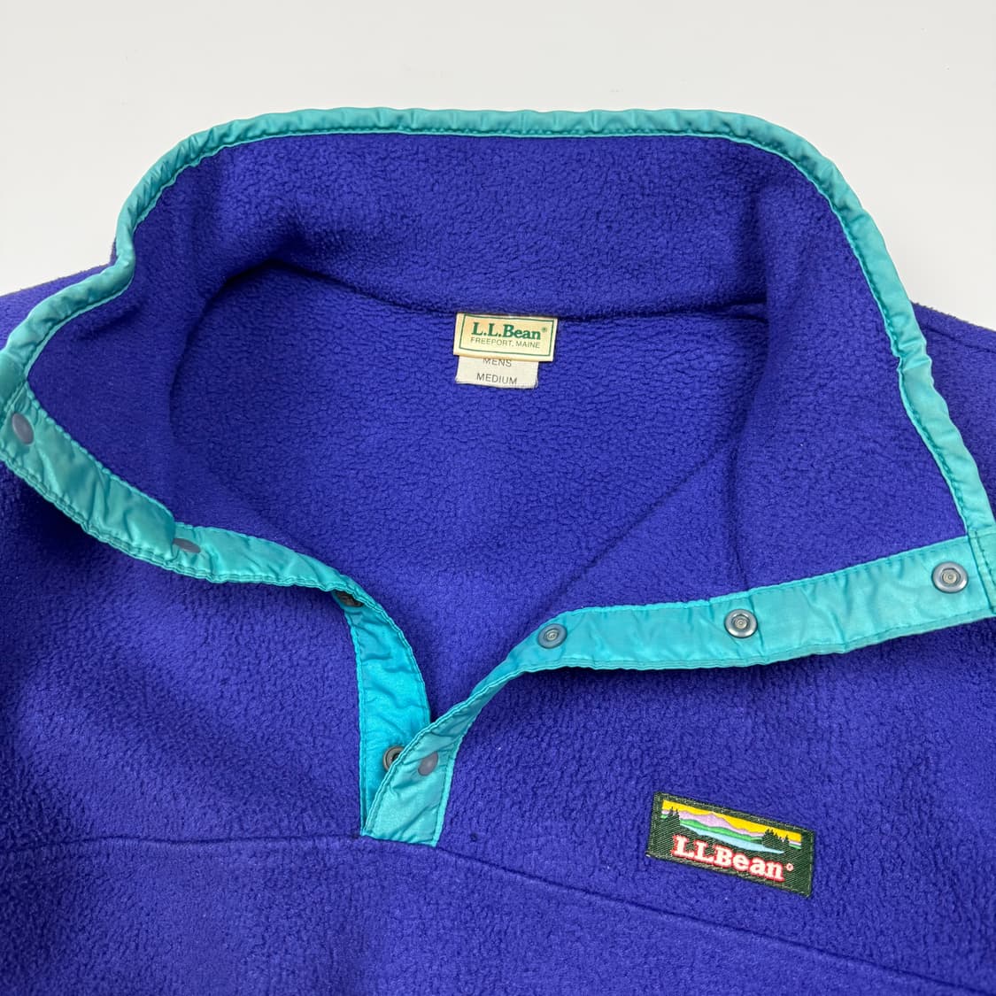 (105) 80s 엘엘빈 플리스 풀오버 상품이미지6